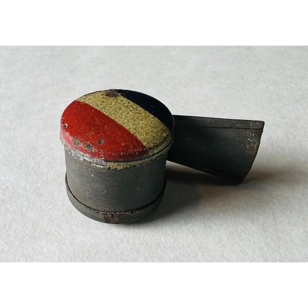 VTG Tin Toys Red/White/Blue Escargot Collectible Water‎ Whistle 1960’s